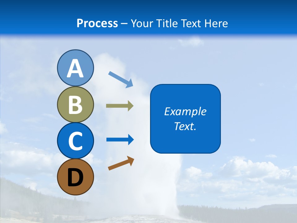 Spring Water Old PowerPoint Template