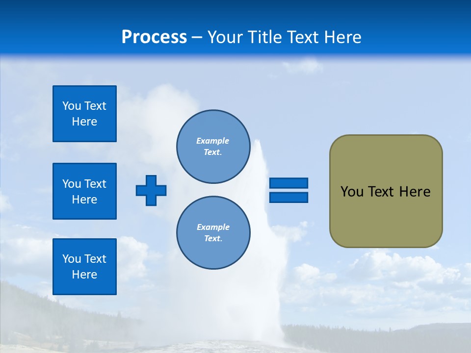 Spring Water Old PowerPoint Template