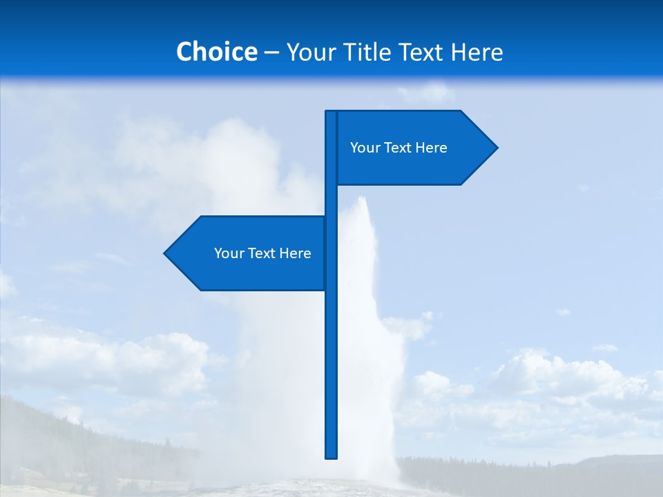 Spring Water Old PowerPoint Template