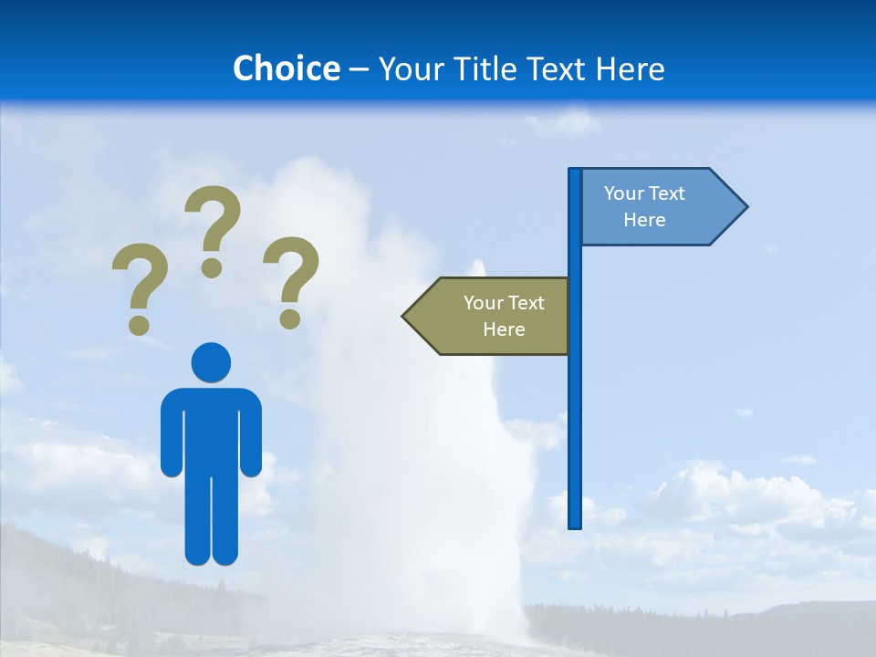 Spring Water Old PowerPoint Template