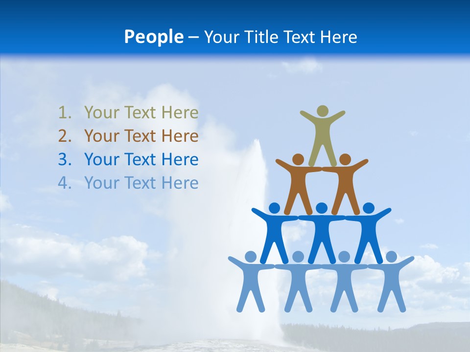 Spring Water Old PowerPoint Template