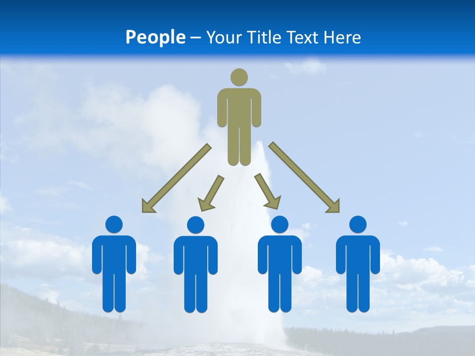 Spring Water Old PowerPoint Template