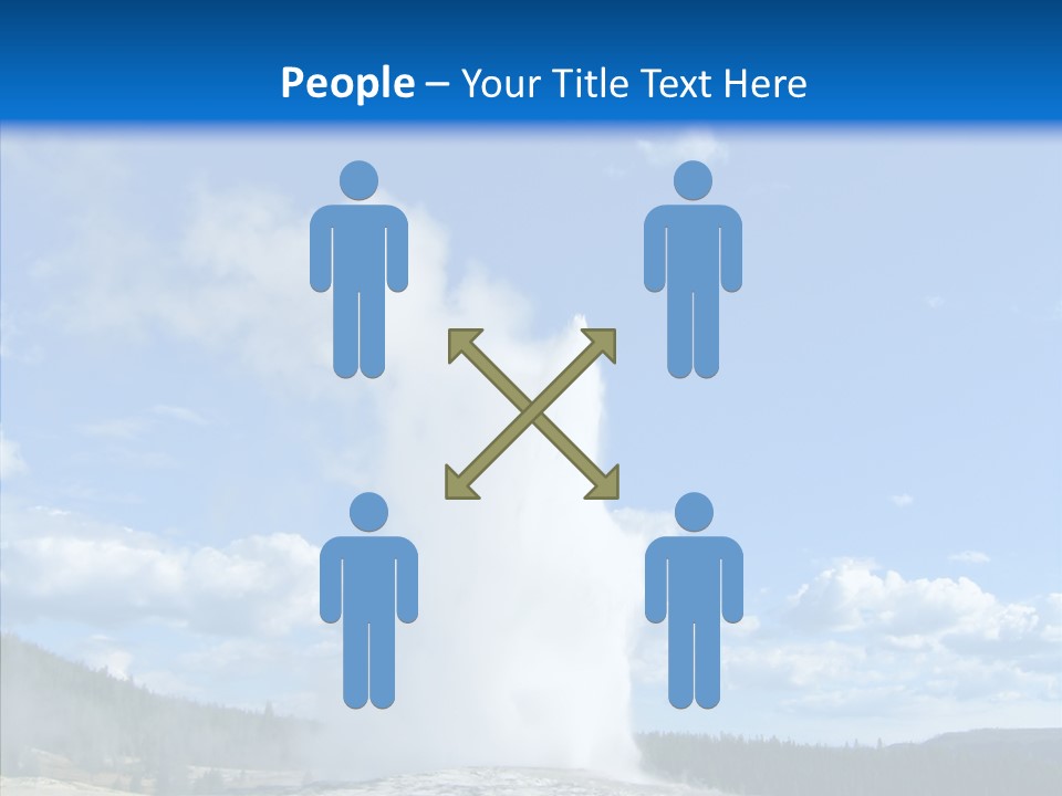 Spring Water Old PowerPoint Template