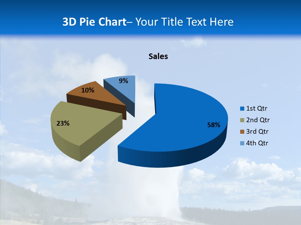 Spring Water Old PowerPoint Template