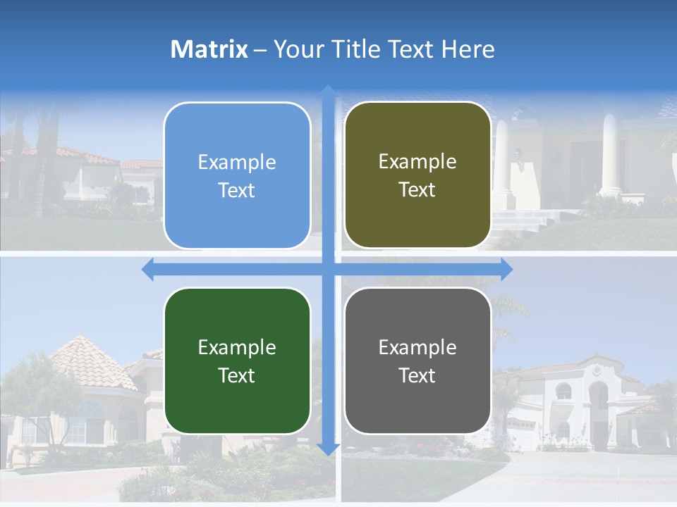 Real Flowers Architecture PowerPoint Template