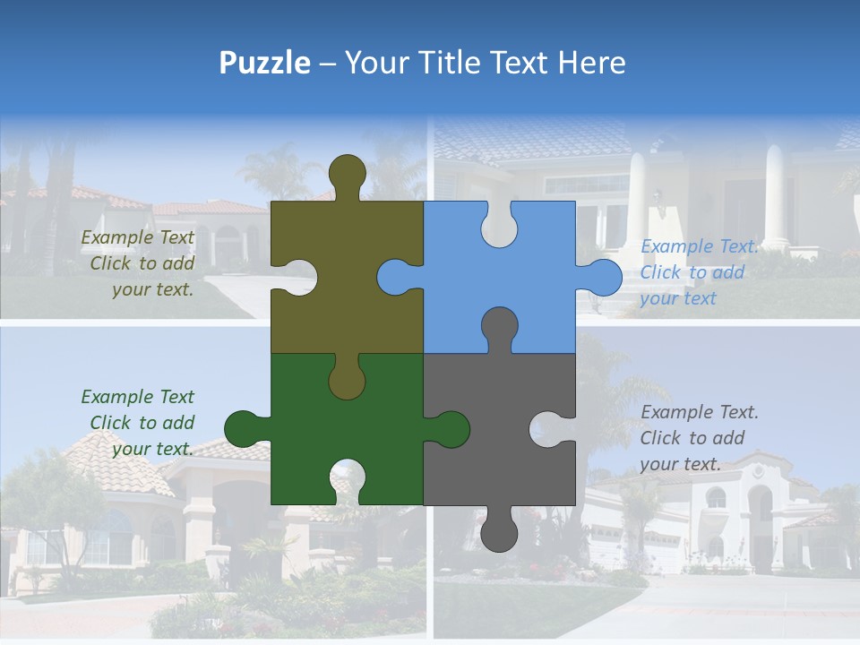 Real Flowers Architecture PowerPoint Template