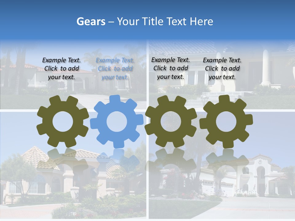 Real Flowers Architecture PowerPoint Template