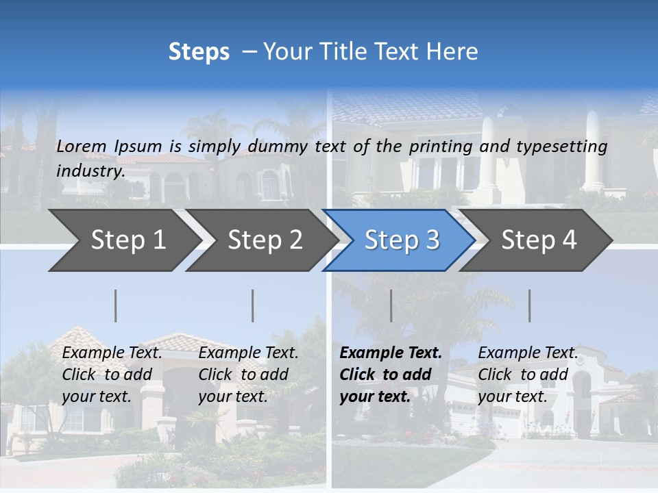 Real Flowers Architecture PowerPoint Template