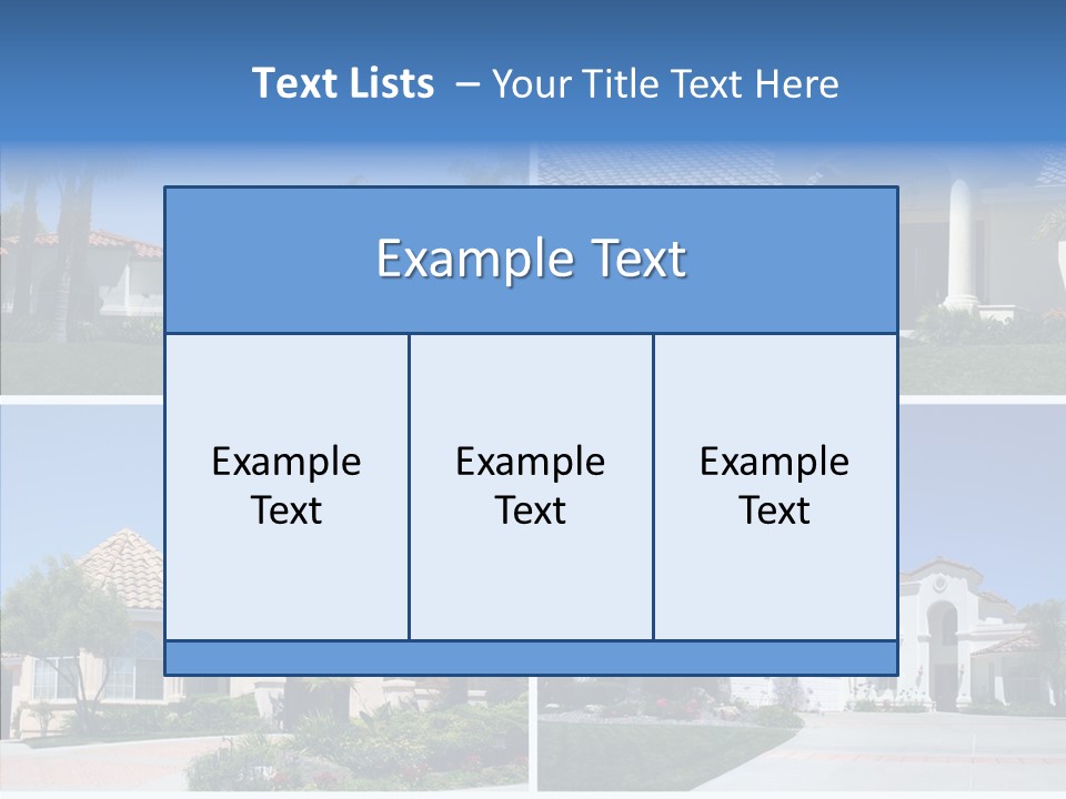 Real Flowers Architecture PowerPoint Template