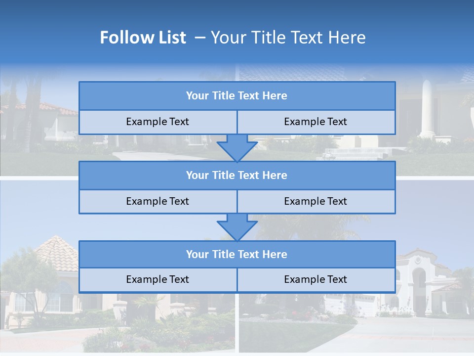 Real Flowers Architecture PowerPoint Template