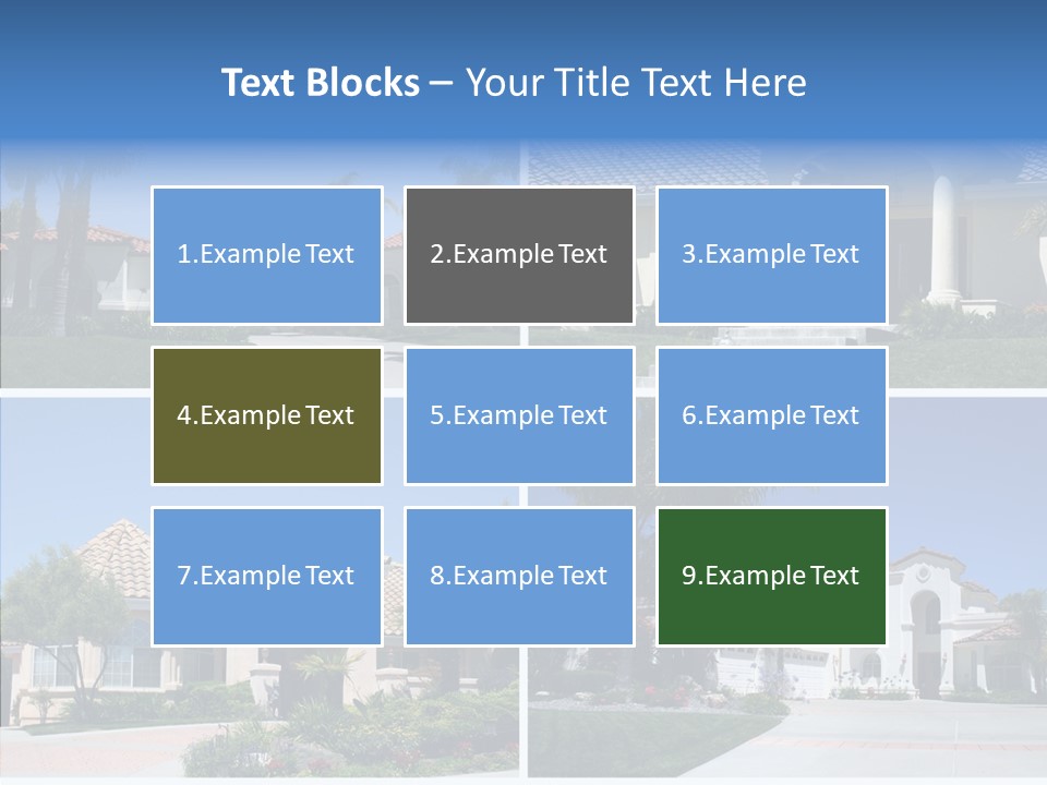 Real Flowers Architecture PowerPoint Template