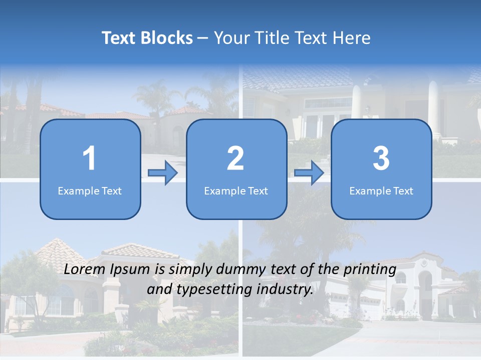 Real Flowers Architecture PowerPoint Template