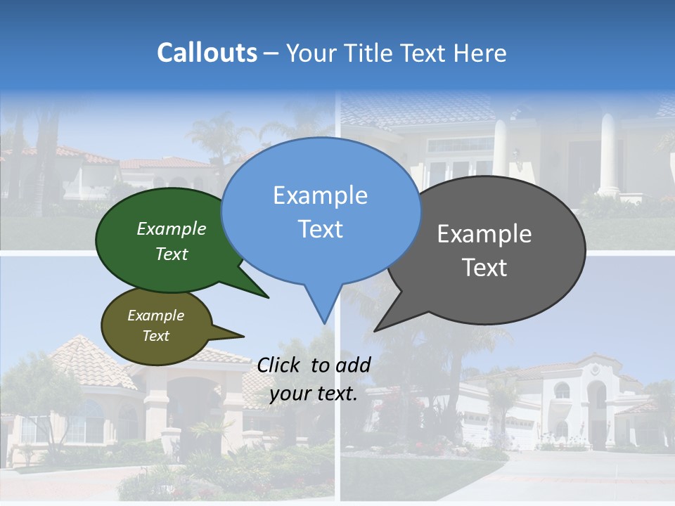 Real Flowers Architecture PowerPoint Template