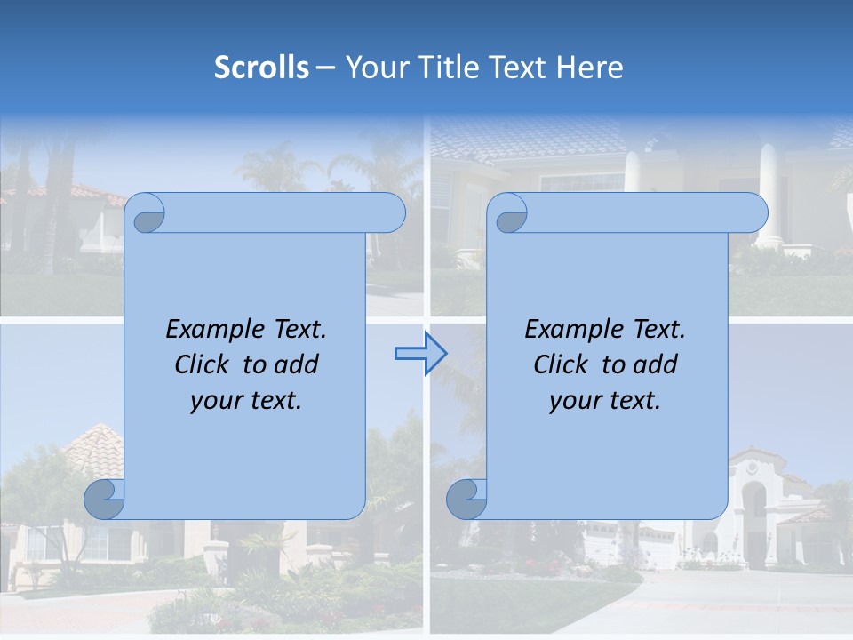 Real Flowers Architecture PowerPoint Template