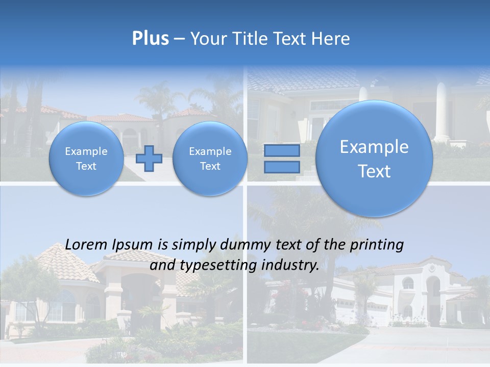 Real Flowers Architecture PowerPoint Template