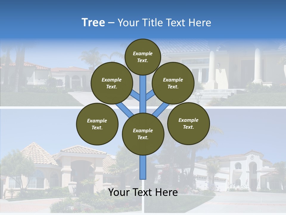 Real Flowers Architecture PowerPoint Template