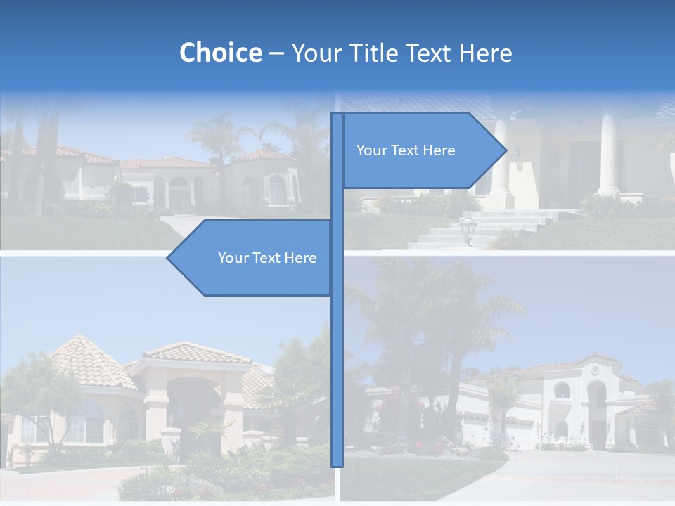 Real Flowers Architecture PowerPoint Template