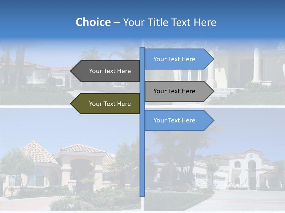 Real Flowers Architecture PowerPoint Template