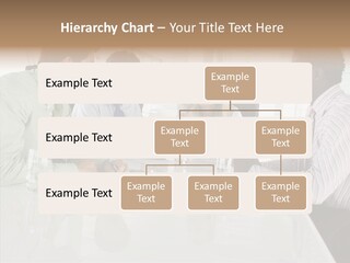 Businesswoman Discussing Seating PowerPoint Template