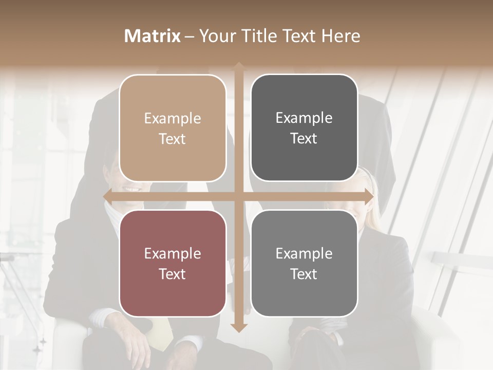 Leader People Woman PowerPoint Template