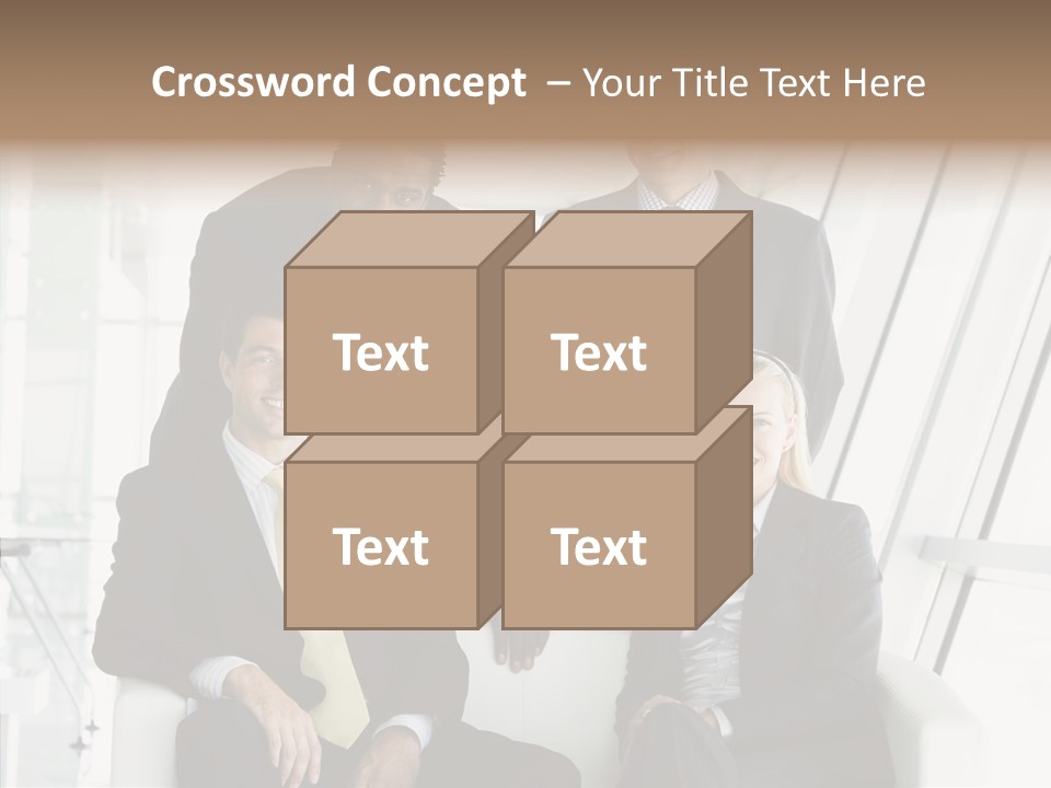 Leader People Woman PowerPoint Template