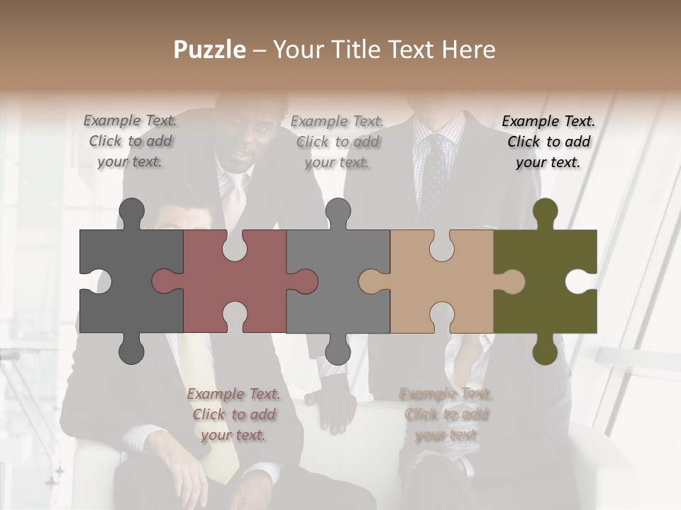 Leader People Woman PowerPoint Template