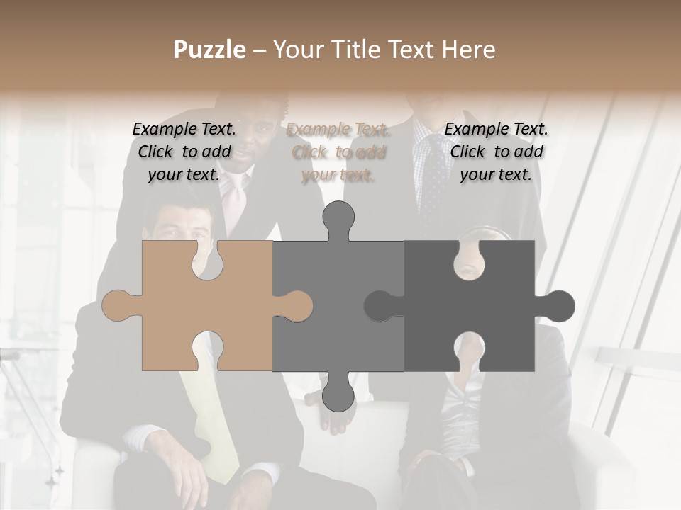 Leader People Woman PowerPoint Template