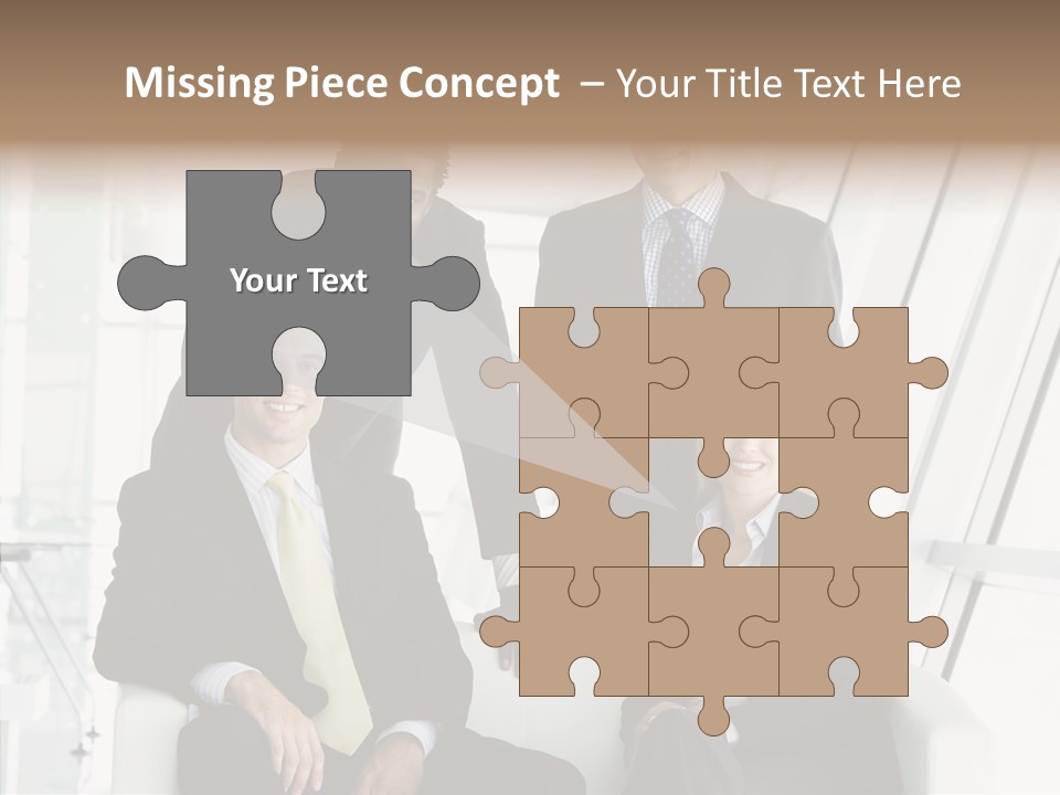 Leader People Woman PowerPoint Template