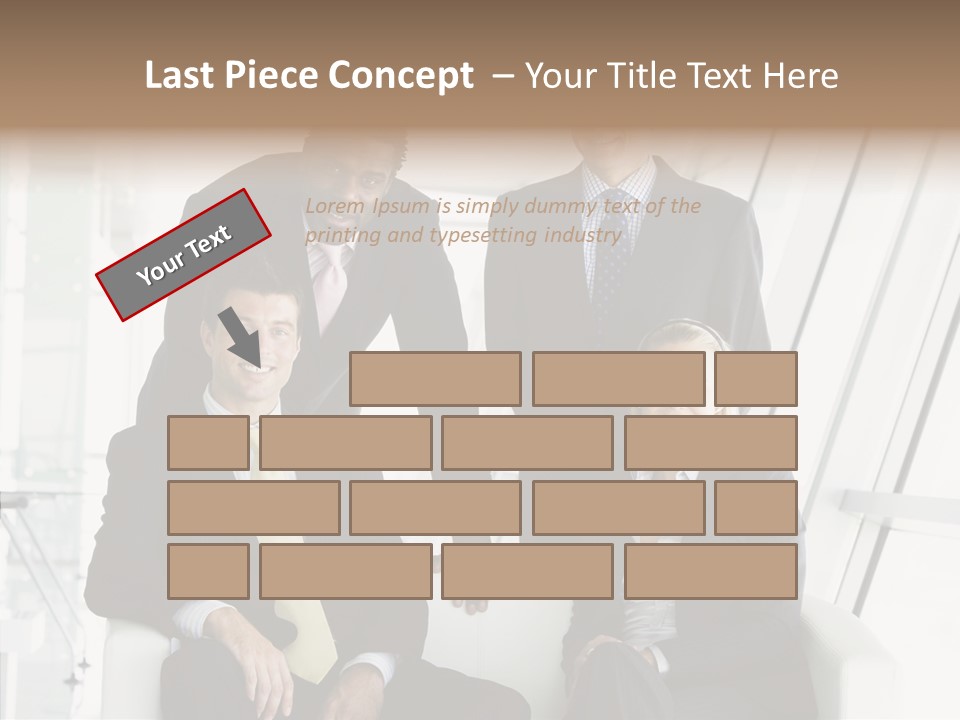 Leader People Woman PowerPoint Template