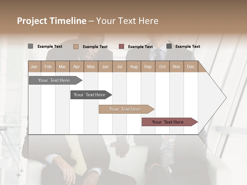 Leader People Woman PowerPoint Template