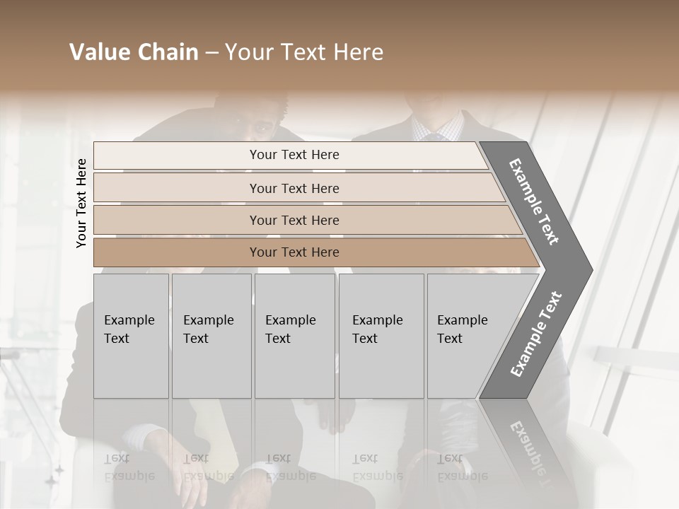 Leader People Woman PowerPoint Template