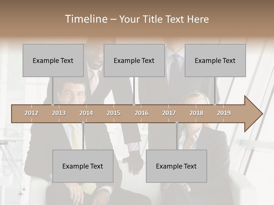 Leader People Woman PowerPoint Template