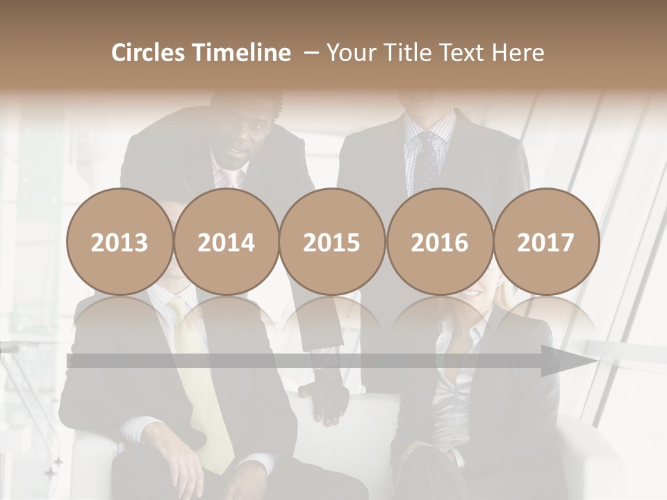 Leader People Woman PowerPoint Template