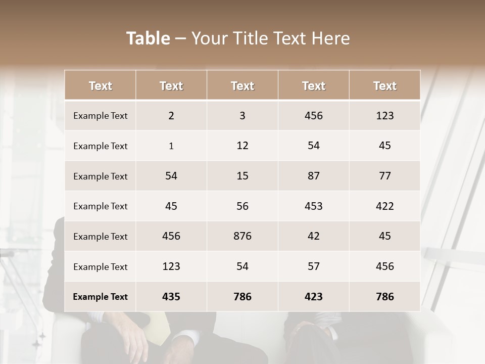 Leader People Woman PowerPoint Template
