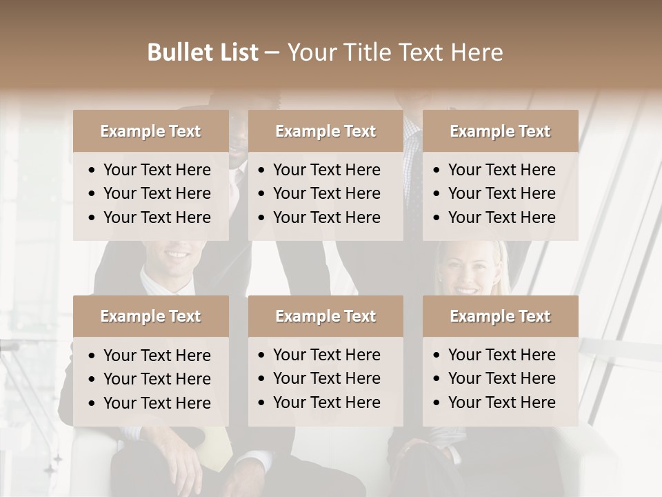 Leader People Woman PowerPoint Template