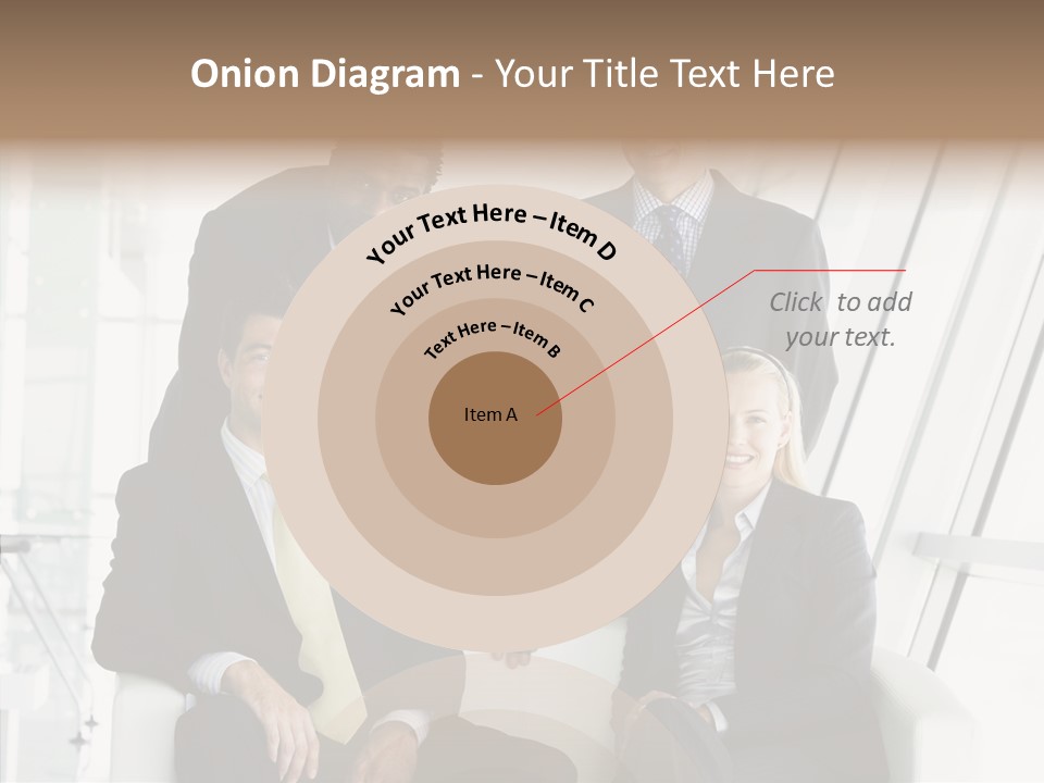 Leader People Woman PowerPoint Template