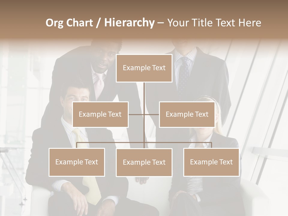 Leader People Woman PowerPoint Template