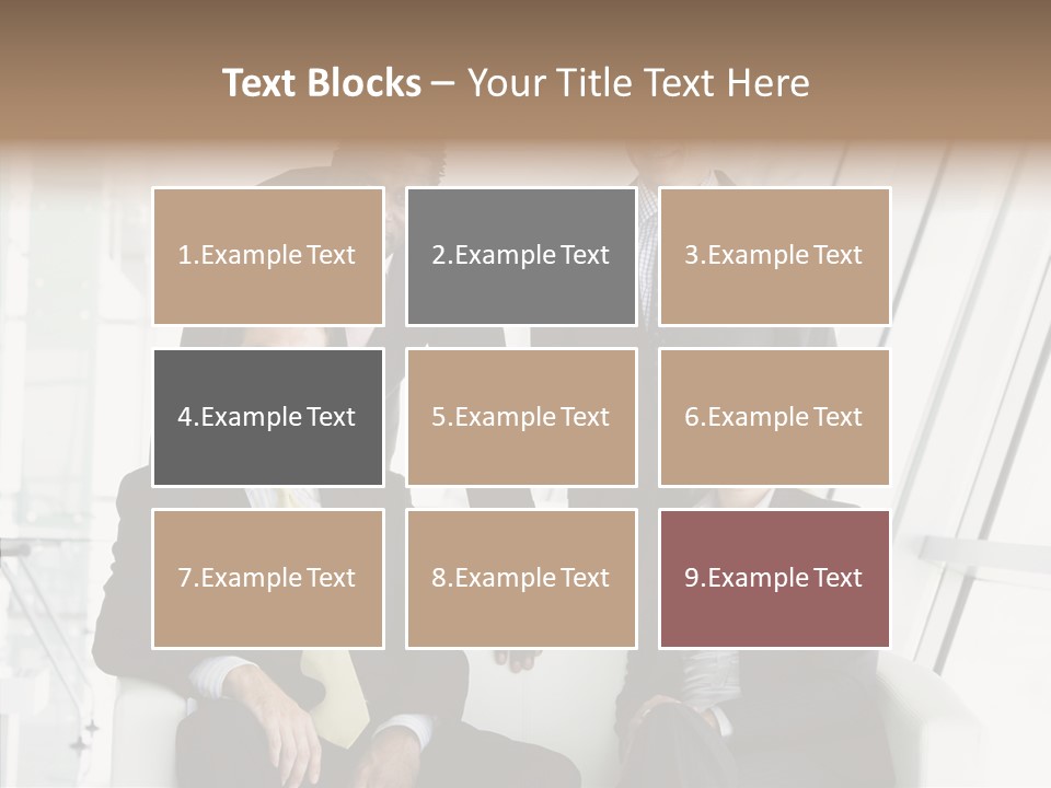 Leader People Woman PowerPoint Template