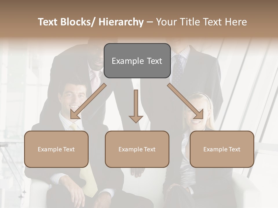 Leader People Woman PowerPoint Template