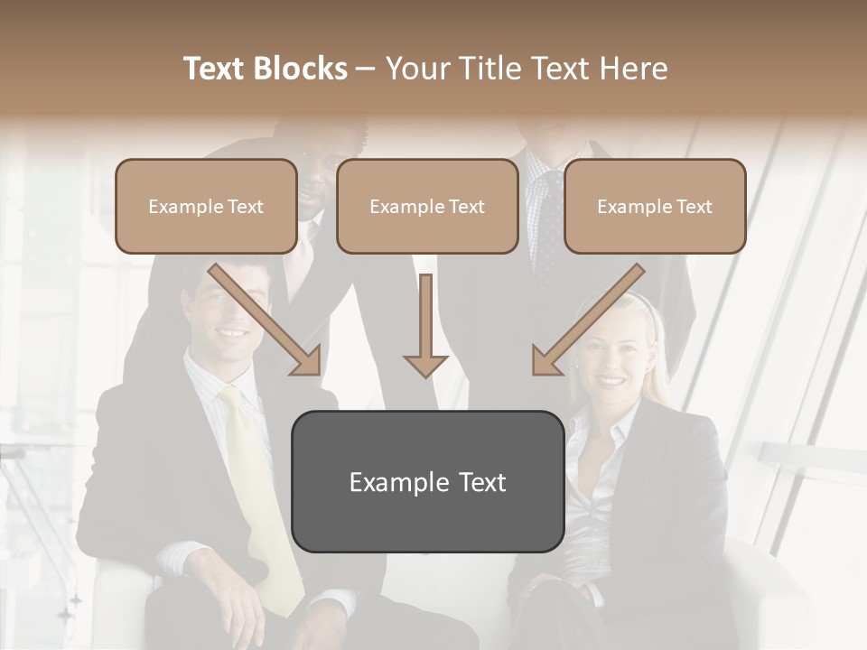 Leader People Woman PowerPoint Template