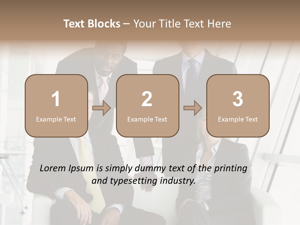 Leader People Woman PowerPoint Template