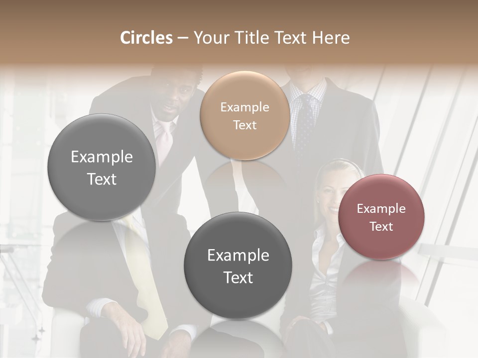 Leader People Woman PowerPoint Template