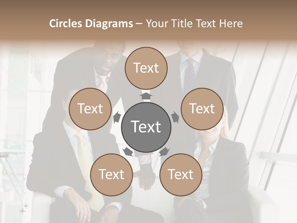 Leader People Woman PowerPoint Template