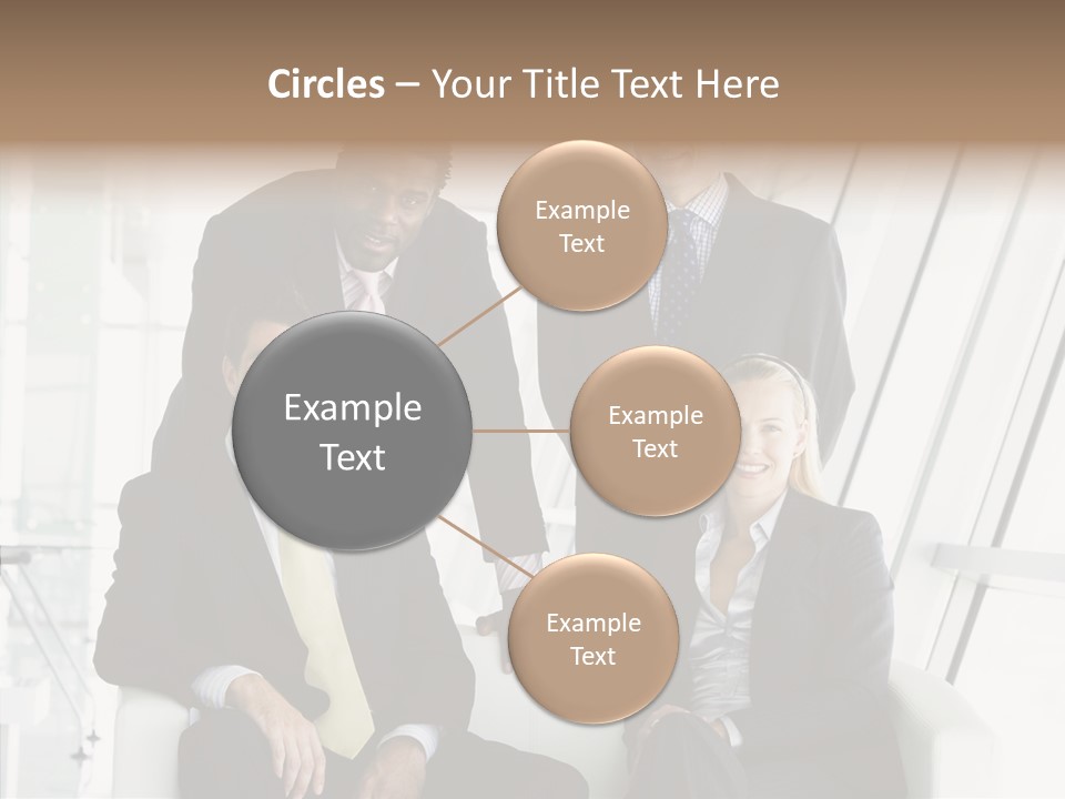 Leader People Woman PowerPoint Template