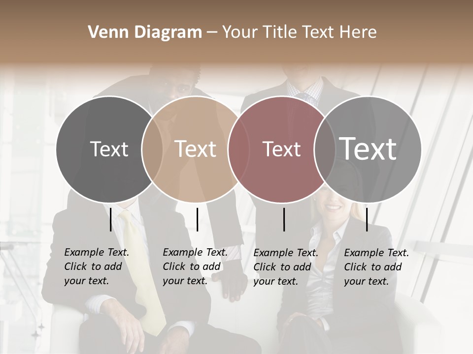 Leader People Woman PowerPoint Template