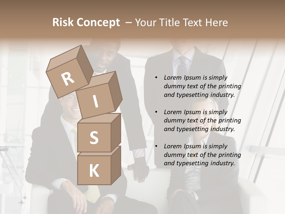 Leader People Woman PowerPoint Template