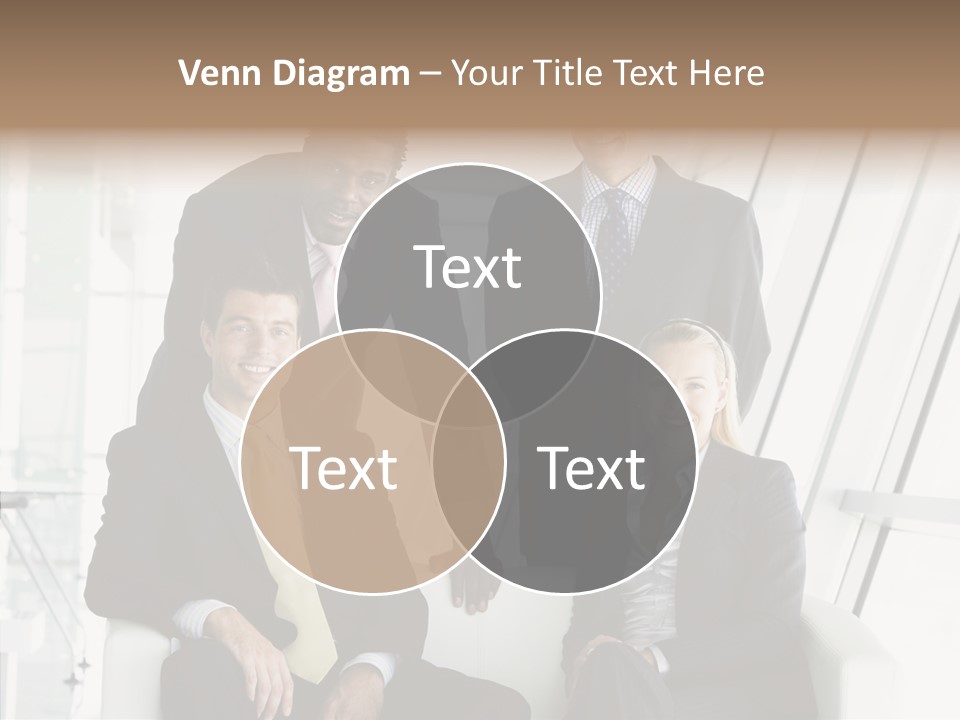 Leader People Woman PowerPoint Template