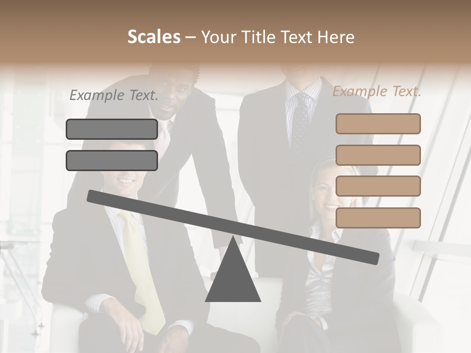 Leader People Woman PowerPoint Template