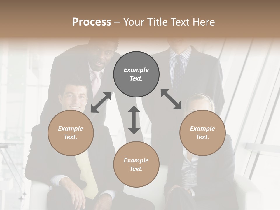 Leader People Woman PowerPoint Template