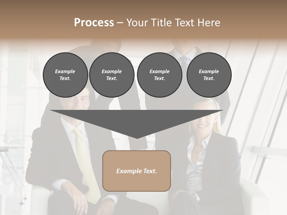 Leader People Woman PowerPoint Template